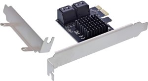 InLine® Schnittstellenkarte, 4x SATA 6Gb/s, PCIe 2.0, Hot Swap, NCQ 1