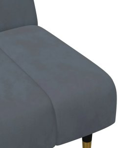 2-częściowy komplet wypoczynkowy, ciemnoszary, aksamitny Lumarko! 8