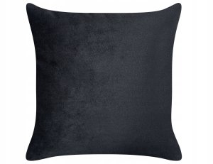 Szezlong welurowy z pojemnikiem lewostronny czarny MERI II 11