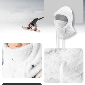 Lahti Pro Kominiarka narciarska Qunature Arctic Velvet rozmiar M - biała Kominiarka narciarska Qunature Arctic Velvet rozmiar M - biała (9792179597078) 6