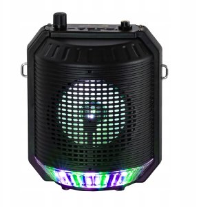 Głośnik Bluetooth Boombox Mobilny Usb Radio Led Bezprzewodowy Przenośny Mp3 11
