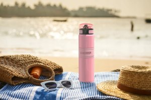 Aquaphor City COOL 500ML czerwona 6