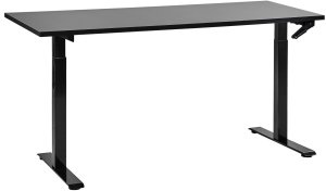 Biurko Beliani Destines Czarne 160 cm x 72 cm 2