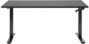 Biurko Beliani Destines Czarne 160 cm x 72 cm 4