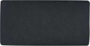 Beliani Narożnik dla 2 osób lewy czarny BREDA 11