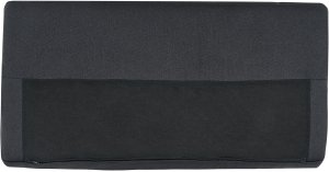 Beliani Narożnik dla 2 osób lewy czarny BREDA 12