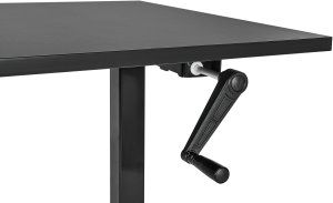 Biurko Beliani Destines Czarne 120 cm x 72 cm 5