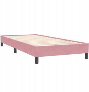 Łóżko kontynentalne z materacem, różowe, 80x220 cm Lumarko! Lumarko! 3