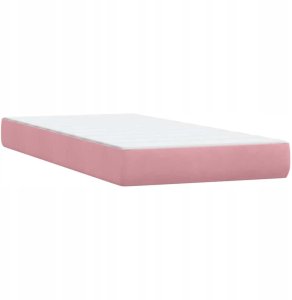 Łóżko kontynentalne z materacem, różowe, 80x220 cm Lumarko! Lumarko! 5