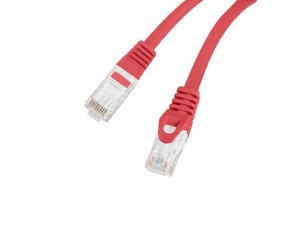 PATCHCORD KAT.6 UTP LSZH CU 1.5M CZERWONY FLUKE PASSED LANBERG 2