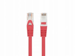 PATCHCORD KAT.6 UTP LSZH CU 1.5M CZERWONY FLUKE PASSED LANBERG 3