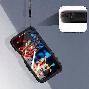 Beeasy Futerał wodoodporny SHELLBOX GT kompatybilny z MagSafe do IPHONE 16 czarny 5