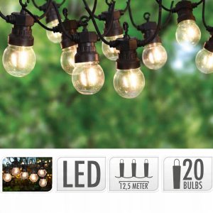 GIRLANDA OGRODOWA PARTY LIGHT 20LED 2