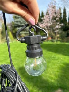 GIRLANDA OGRODOWA PARTY LIGHT 20LED 10