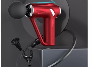 Masażer Verk Pistolet do masażu pleców ciała nóg masażer mocny massage gun 4 końcówki 4