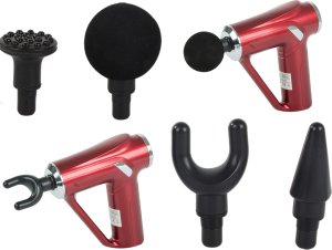 Masażer Verk Pistolet do masażu pleców ciała nóg masażer mocny massage gun 4 końcówki 6