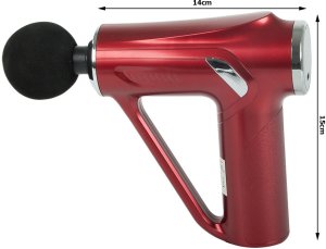 Masażer Verk Pistolet do masażu pleców ciała nóg masażer mocny massage gun 4 końcówki 7