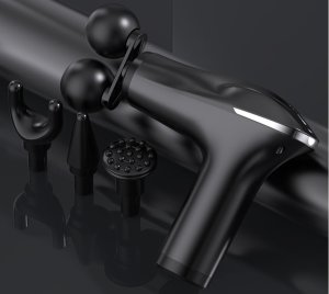 Masażer Verk Pistolet do masażu pleców ciała nóg masażer mocny massage gun 4 końcówki 9