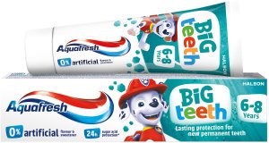Aquafresh  Pasta do zębów Big Teeth 50ml dla dzieci 6-8 lat (AD-GK-AQ-01-55) 3