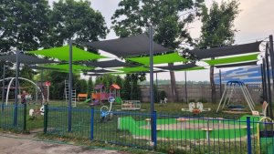 Żagiel wodoszczelny premium 3x4 - Zielony 4