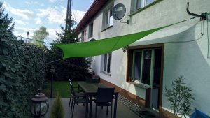 Żagiel wodoszczelny premium 3x4 - Zielony 5