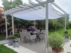 SunShade Żagiel wodoszczelny 3x5 - Biały 5