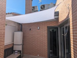 SunShade Żagiel wodoszczelny 3x5 - Biały 6