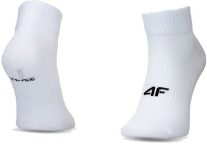 Skarpety 4F Męskie Krótkie 5-Pak Białe Sportowe L 2