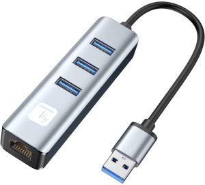 Karta sieciowa Techly iDATA USB 3.0 - RJ45 (TLY_366907) 1