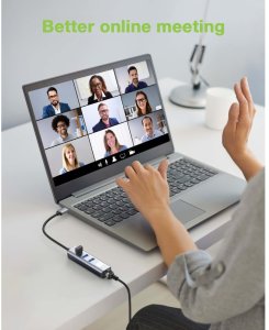 Karta sieciowa Techly iDATA USB 3.0 - RJ45 (TLY_366907) 3