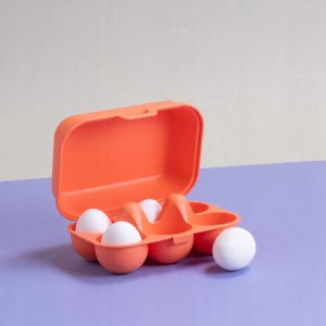 Pojemnik na jajka EGGS TO GO MINI, na 6 sztuk, KOZIOL 4