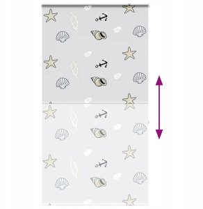 Roleta prysznicowa z kasetą 130x240 cm Szerokość tkaniny 126 cm Lumarko! 5