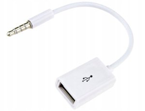 Adapter gniazdo USB - wtyk Jack 3,5mm. 1