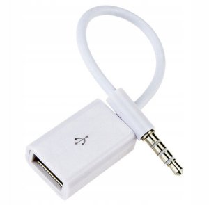 Adapter gniazdo USB - wtyk Jack 3,5mm. 2