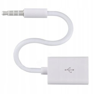Adapter gniazdo USB - wtyk Jack 3,5mm. 3