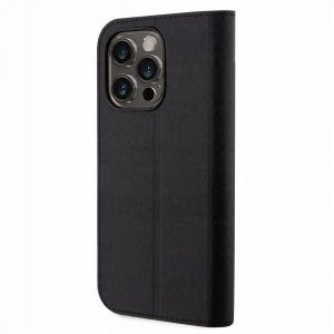 Karl Lagerfeld Iphone 13 Pro Book Case Saffiano Karl Choupette Black 2