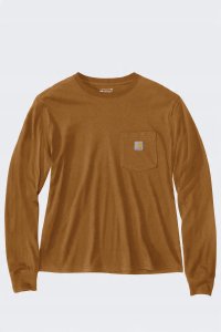 Koszulka Carhartt LS Light Brown 2