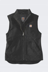 Damska Kamizelka Carhartt Sherpa Mock Neck Black 3