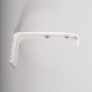 Domoletti CURTAIN ROD BRACKET ASPEN WHITE 2