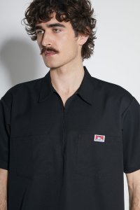 Koszula Ben Davis Solid 12 ZIP Black 4