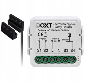 Moduł OXT z sensorem do silnika bramy garażu ZigBee TUYA 1