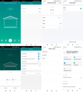 OXT Moduł z sensorem do silnika bramy garażu ZigBee TUYA 6