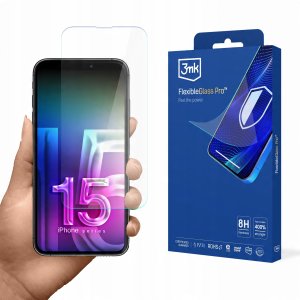 Apple iPhone 15 - 3mk FlexibleGlass Pro 1