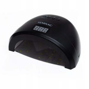 SEMILAC Lampa do paznokci UV LED 24W/48 All Black 1