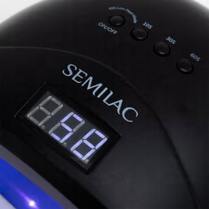 SEMILAC Lampa do paznokci UV LED 24W/48 All Black 3