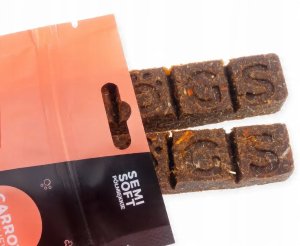 Erdbar 4DOGS MIĘSNY BATON KACZKA Z MARCHEWKĄ SEMI SOFT 2szt 2