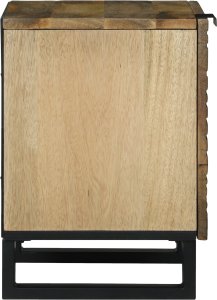 vidaXL szafki nocne 2 szt 40x33.5x46 cm Lite drewno mango 3