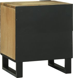 vidaXL szafki nocne 2 szt 40x33.5x46 cm Lite drewno mango 4