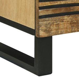 vidaXL szafki nocne 2 szt 40x33.5x46 cm Lite drewno mango 5