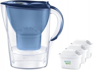 Dzbanek filtrujšcy Marella 2.4l + 3 wkłady Pure Performance 1